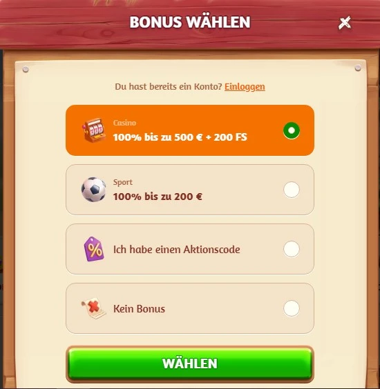 billybets casino registrieren