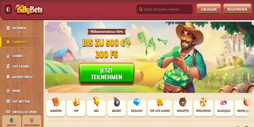 Billy Bets Casino